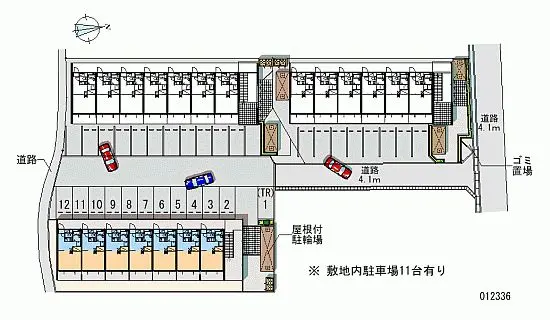 ★手数料０円★岡山市北区学南町３丁目　月極駐車場（LP）